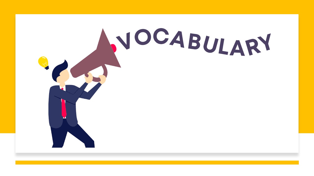 Vocabulary