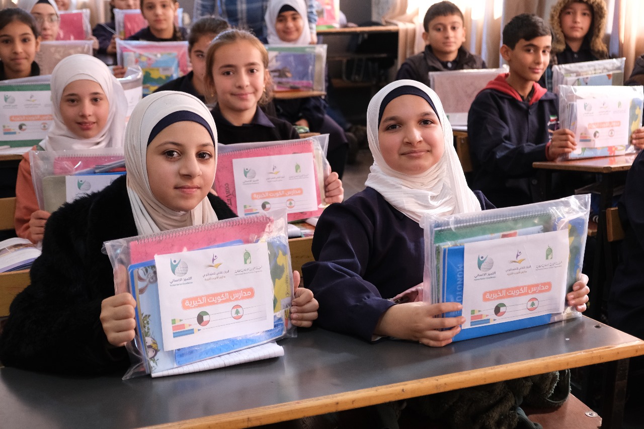 صورة لطلاب مدرسة كويت المشرقية