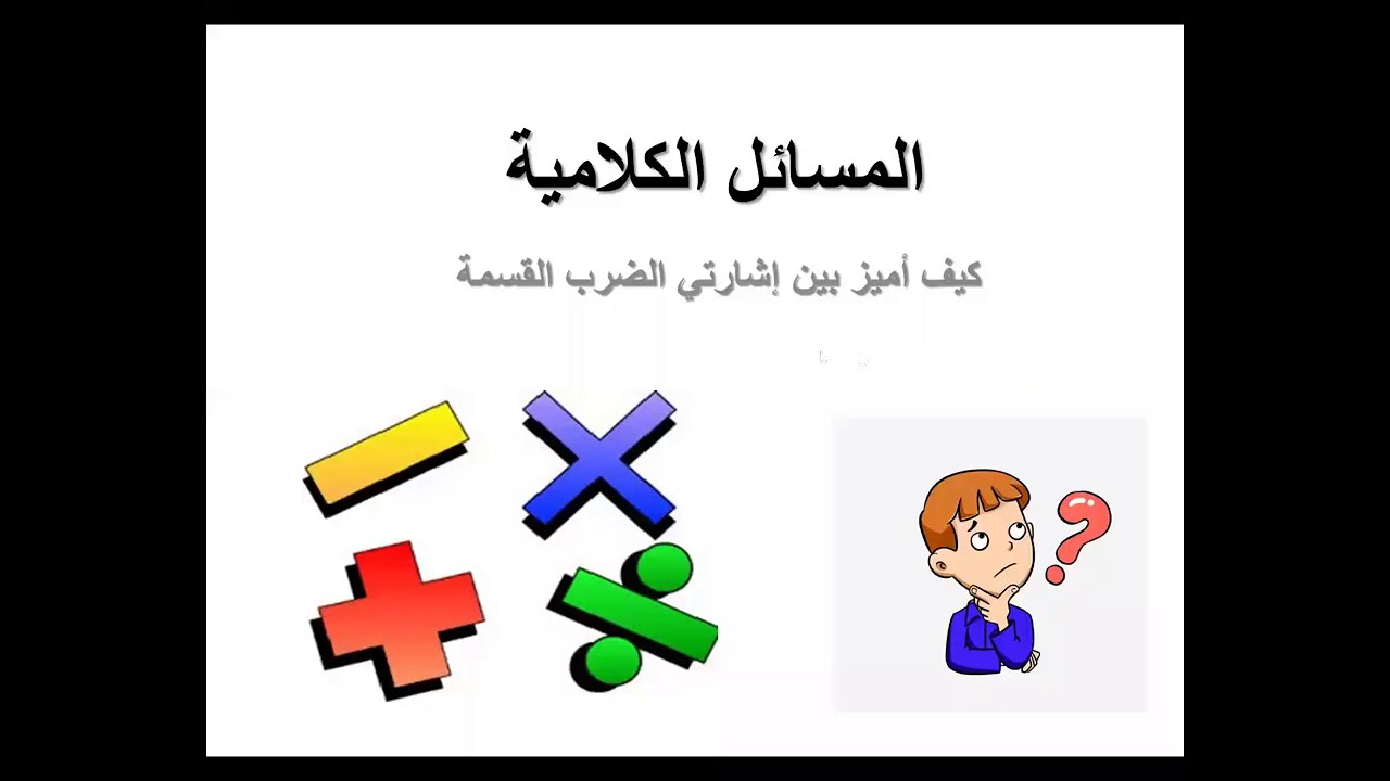 حل المسائل الكلامية