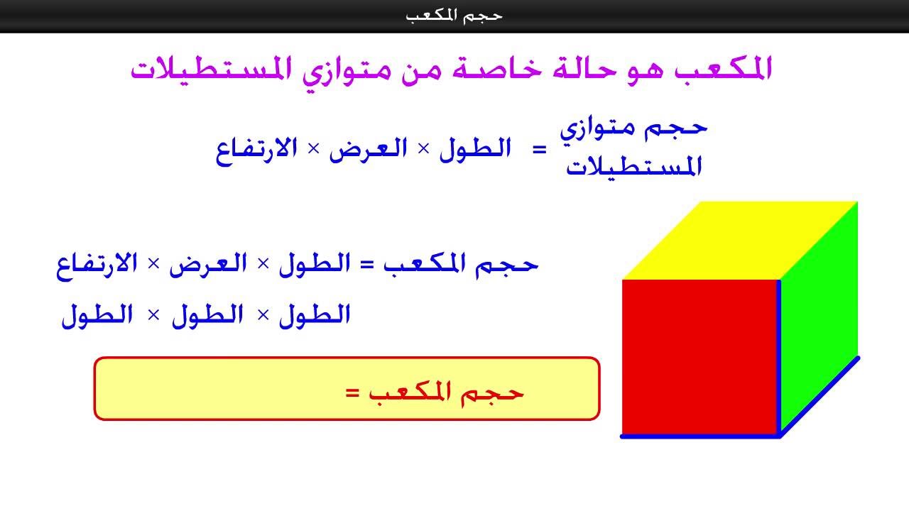 المكعب
