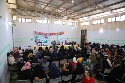 الاجتماع مع الاهالي في مرحلة التطبيق