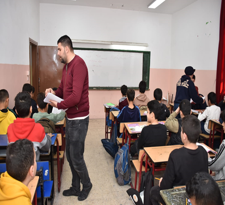 إجراء الاختبارات التشخيصية للطلاب